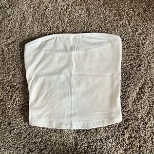 Trendy Queen White Tube Top